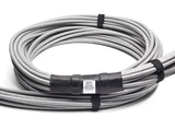 CommScope CHRRB11SA0ZF030 | Cat6 Blue Copper Cable 6 Links CMR W/1100 Series Mods Black Sleeving, 30 Ft
