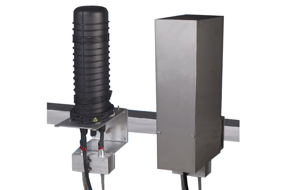 CommScope CK6450-000 | Fosc Opgw B Fiber Optic Splice Closure, Heat Shrink Cable Sealing, Butt Type, No Pre-Installed Trays