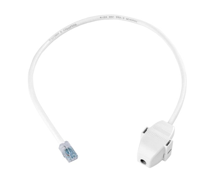 CommScope CO13JX2-88F011 | Category 6 U/Utp Cord, Plenum, RJ45 To Ceiling Connector, 11 FT, White