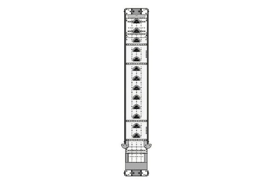CommScope CV7092-000 | GR3 Storage Bay for Patch Cord Overlength, 300 mm Wide , 2200 mm High