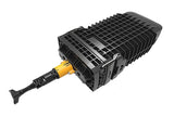 CommScope EH6496-000 | TENIO Small Fiber Optic Splice Closure, Gel Cable Sealing, 4 pre-installed 12-Splice trays