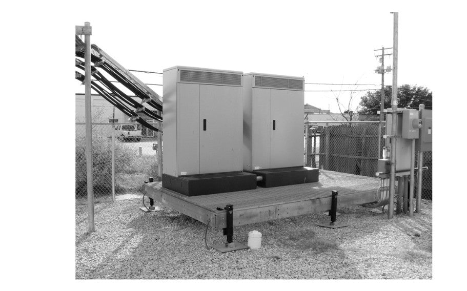 CommScope EQ-P1015-AL | Equipment Platform, 10 Ft X 15 Ft Base with Six Adjustable Legs