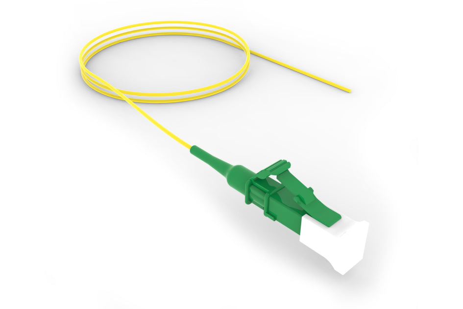 CommScope FBWLAUC11JXF007 | TeraSPEED LC APC to Unconnectorized, Fiber Pigtail, 0.9mm SBJ