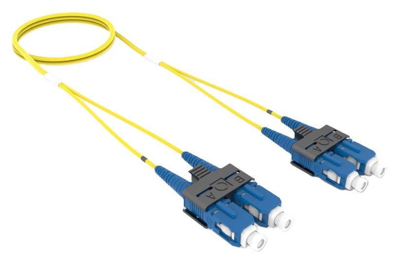 CommScope FDWSCSC42JXF050 | Singlemode SC/UPC to SC/UPC, Fiber Patch Cord, 1.6 mm Duplex, Plenum