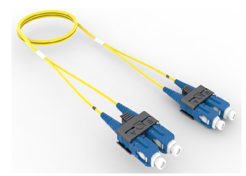 CommScope FEWSCSC42JXM060 | Singlemode SC/UPC to SC/UPC, Fiber Patch Cord, 1.6mm Duplex, Riser