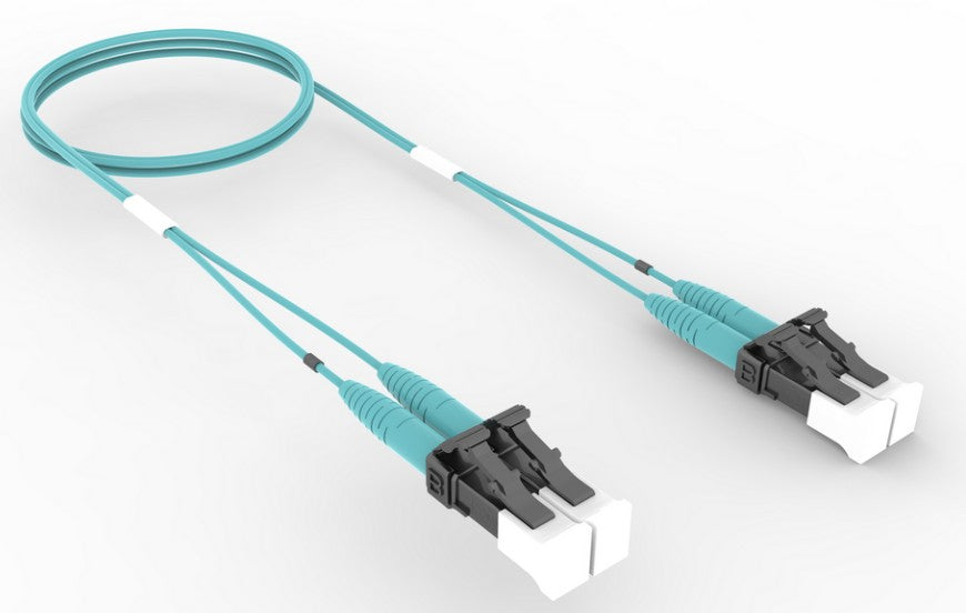 CommScope FEXLCLC42MXF108 | OM4 LC/UPC to LC/UPC, Fiber Patch Cord, 1.6 mm Duplex, Riser