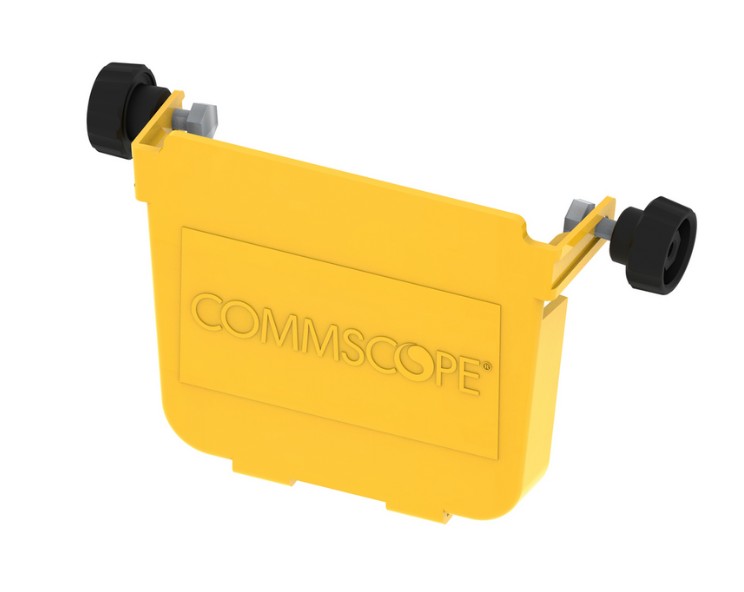 CommScope FGS-HMEC-A-Y | FiberGuide End Cap Kit, 4x4in, Yellow