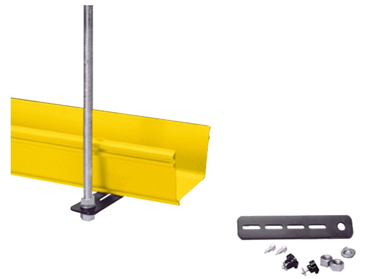 CommScope FGS-HNTR-3/8 | Fiberguide New Threaded Rod Bracket Kit, 3/8in For 2x6, 4x4, 4x6in Systems