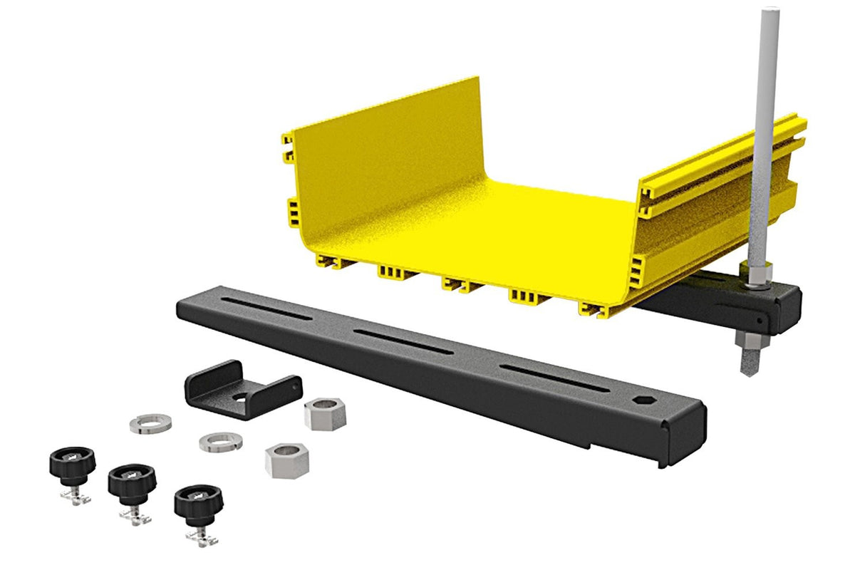 CommScope FGS-HNTR-F-5/8 | FiberGuide New Threaded Rod Bracket Kit, 5/8in for 4x12in System