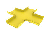 CommScope FGS-MHXP-M | FiberGuide Horizontal Cross, 4" x 18", Yellow