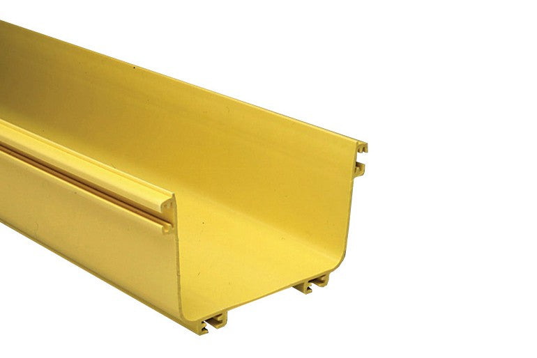 CommScope FGS-MSHS-B | FiberGuide Horizontal Straight Section, 4x6in, Yellow