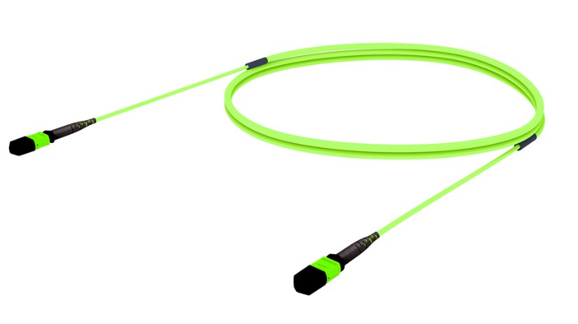 CommScope FGVMPMPAD-NBF | FOA LS550-WB MPO(F)–MPO(F) 12F IPD Plenum Fiber Optic Cable Assembly