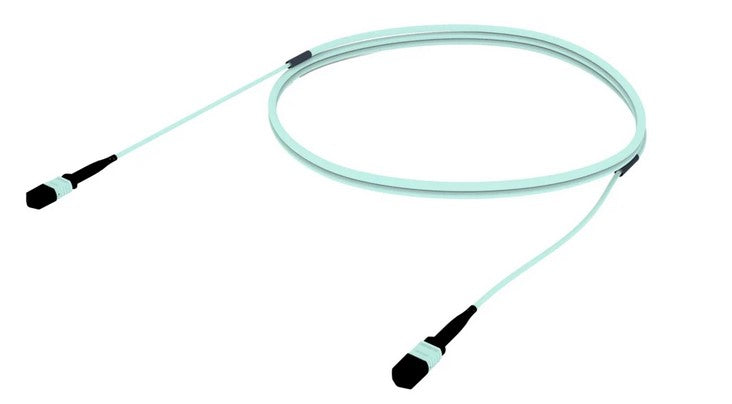 CommScope FGXMPMPADMBF081 | OM4 MPO (Unpinned) to MPO (Unpinned), InstaPATCH 360 Pre-terminated Trunk Cable, 12-Fiber, Plenum, 81ft