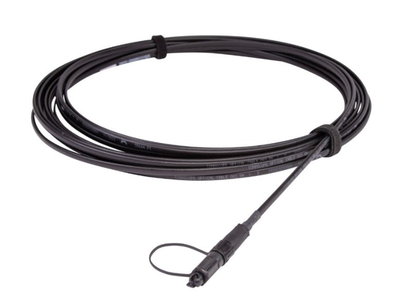CommScope HCA-X01A-0500F | Fiber Optic Drop Cable Assembly, Prodigy Connector Core with DLX Converter to Stub