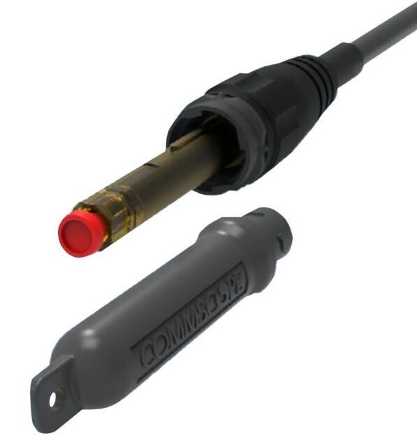 CommScope HCA-X01A-07 | Fiber Optic Drop Cable Assembly, PRODIGY Connector Core with DLX converter to Stub