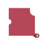 CommScope LC02LPCOLLARRD | LC Duplex Low Profile Adapter Collar Assembly, Red without Shutter