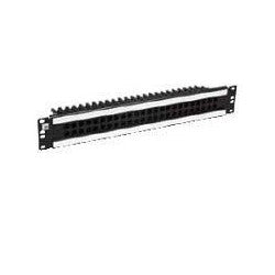 CommScope PPE15232-CJMT | Propatch Economical Midsize Straight-Through Jacks, 1.5 RU, CJMT Terminated, 2 X 32, Black