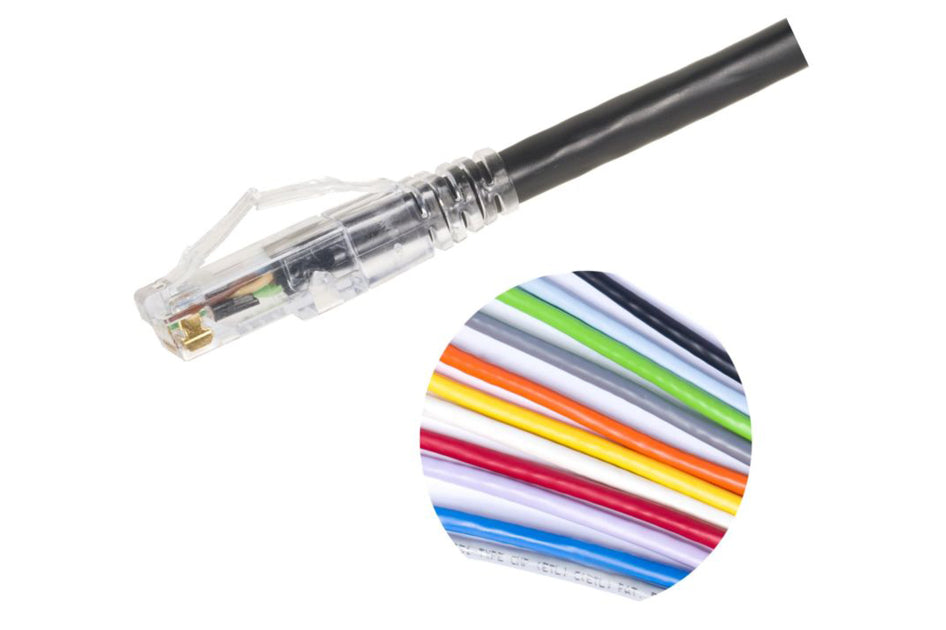 CommScope UC1B4B2-09F005 | Uniprise Category 6 U/UTP Patch Cord, RJ45 to Blunt, 4-pair, Non-Plenum