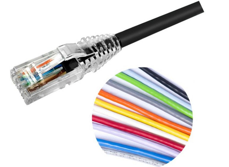 CommScope UC1BBC2-0ZF020 | Uniprise Category 6 U/UTP Patch Cord, RJ45 To RJ45, 4-pair, Plenum, 20 Ft