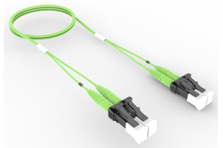 CommScope UDVLCLC42NXM004 | Ultra Low Loss OM5, LC/UPC to LC/UPC, Fiber Patch Cord, 1.6mm Duplex, Plenum