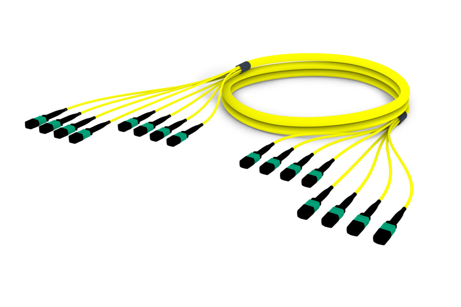 CommScope UGGMXMXAL-JCF04 | Ultra Low Loss Singlemode MPO12 to MPO12, Fiber Trunk Cable Assembly, 96-Fiber, Plenum