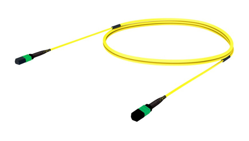 CommScope UGGMXMXCDJCM100 | Ultra Low Loss ULL  TeraSPEED® MPO to MPO Pre-terminated Trunk Cable, MPO12, 12-Fiber, Plenum, 12 fiber PmP 2.0 mm Dca