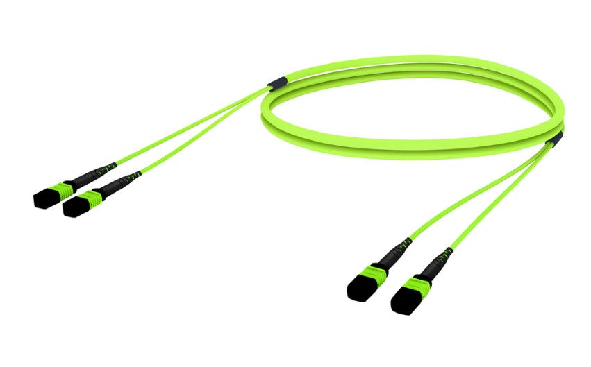 CommScope UGVMXMXAFNBF082 | Ultra Low Loss OM5 MPO12 to MPO12, Fiber Trunk Cable Assembly, 24-Fiber, Plenum