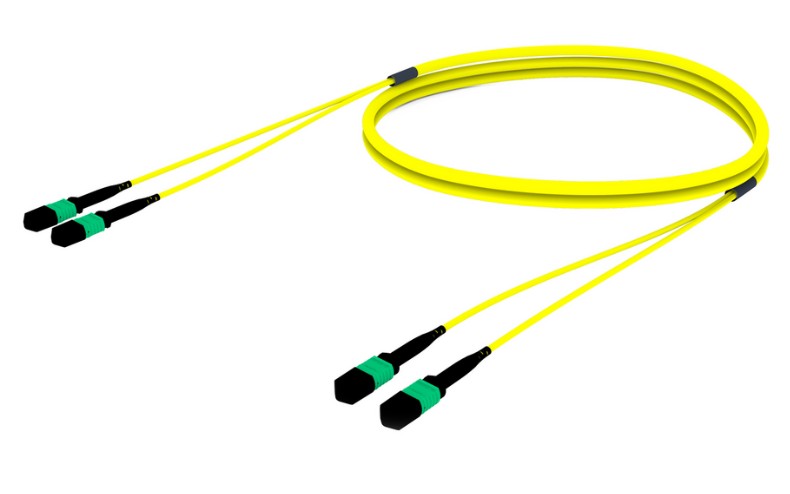 CommScope UJGMXMXCFJWM090 | Ultra Low Loss TeraSPEED MPO (Pinned) to MPO (Pinned) Pre-terminated Trunk Cable, MPO12, 24-Fiber, LSZH, 12 Fiber