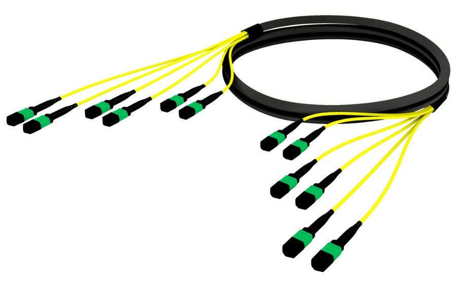 CommScope UJGMXMXDKHVM265 | Ultra Low Loss (ULL) Singlemode, MPO12 Pinned to MPO12 Pinned, MPO12, Fiber Trunk Cable Assembly, 72-Fiber