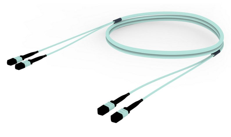 CommScope UJXMXMXAFMAF028 | Ultra Low Loss (ULL) OM4 Fiber Optic Trunk Cable, 12 Fiber, 28 ft
