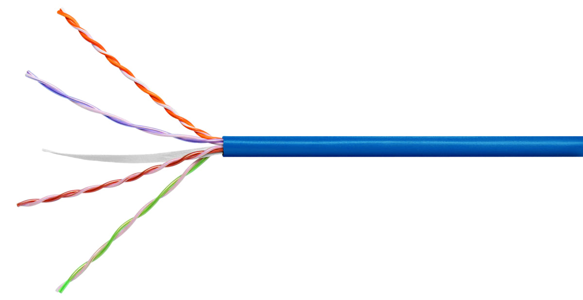 CommScope UN884017214/10 | CS34R ETL Verified Category 6 U/UTP Cable, Non-Plenum, Blue Jacket, 4 Pair Count, 1000 ft (305 m) Length, CommPak