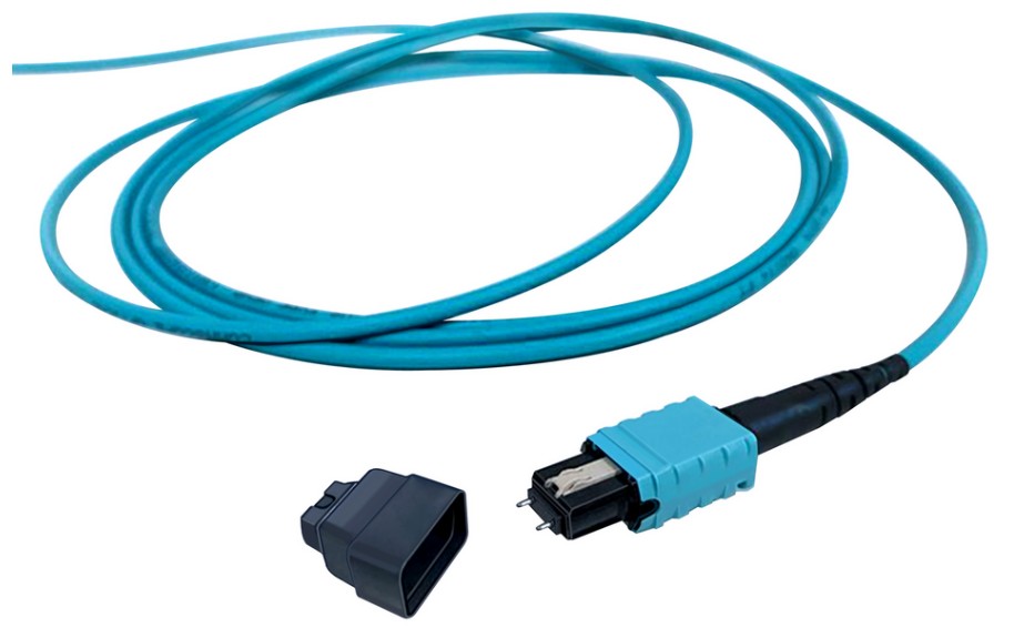 CommScope UQXMFMFGDMAM010 | Ultra Low Loss (ULL) OM4 MPO12 (Unpinned) Polarity and Gender Changeable, Fiber Extension Cable Assembly