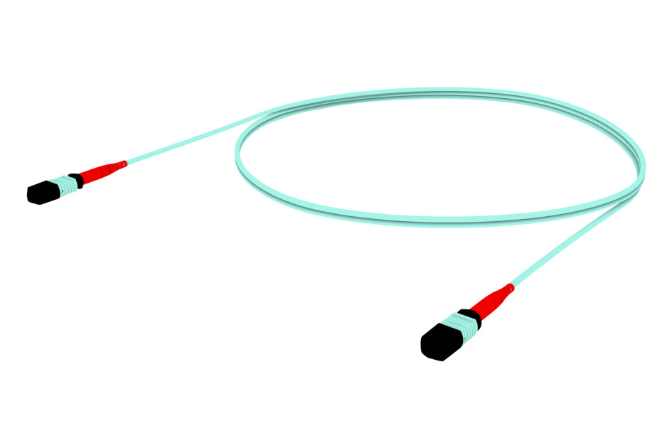 CommScope URX2X2XHFMAF165 | Ultra Low Loss (ULL) OM4 MPO/24 to MPO/24, 24-Fiber, LSZH (LSZH)/Riser