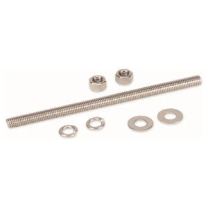 Commscope 243095-1 Hardware Kit For 1/2 In Or 7/8 In Double Click-on Hangers, Includes 3/8 In Bolts And Hardware