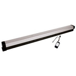 Command Access Technologies MD-ARLP-8601EU-24V-36 CVR ALUM | Door Latch Pullback, Electrically Unlock, Adams Rite, 24 Volt DC, 3’ Length, Aluminum with Power Module, for Concealed Vertical Rod Exit Device