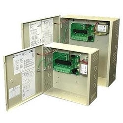 Command Access Technologies PS204B | Regulated Power Supply, 2-Lock, 4-Input/Output, 120 Volt AC 60 Hertz Input, 24 Volt DC at 2 Ampere Output with Fire Alarm Link, Battery Charging Circuit, for Exit Device