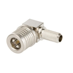 Commscope 195PQMR-CR | Qma Male Right Angle For Cnt-195 Braided Cable