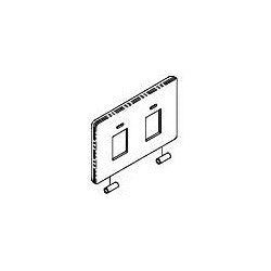 Commscope 569127-1 | Faceplate for HERMAN MILLER Furniture, standard, black