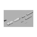 Commscope 6278009-1 Sc Connector Mm 62.5 M Cer Light Crimp Plus Duplex Beige Rohs Compliant