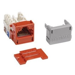 CommScope 700206683 | Gigaspeed Xl Mgs400 Series Category 6 U/Utp Information Outlet, Orange
