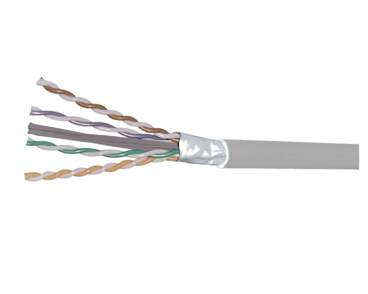CommScope 760253623 | GigaSPEED X10D 2091SDB ETL Verified Category 6A U/UTP Cable, plenum, slate jacket, 4 pair count, 1000 ft (305 m) length, reel