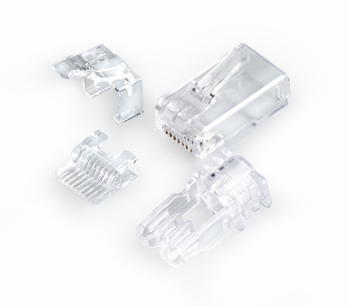 CommScope 760244128 | Field Term Modular Plug, RJ45, Cat6 (25 ea/pkg)