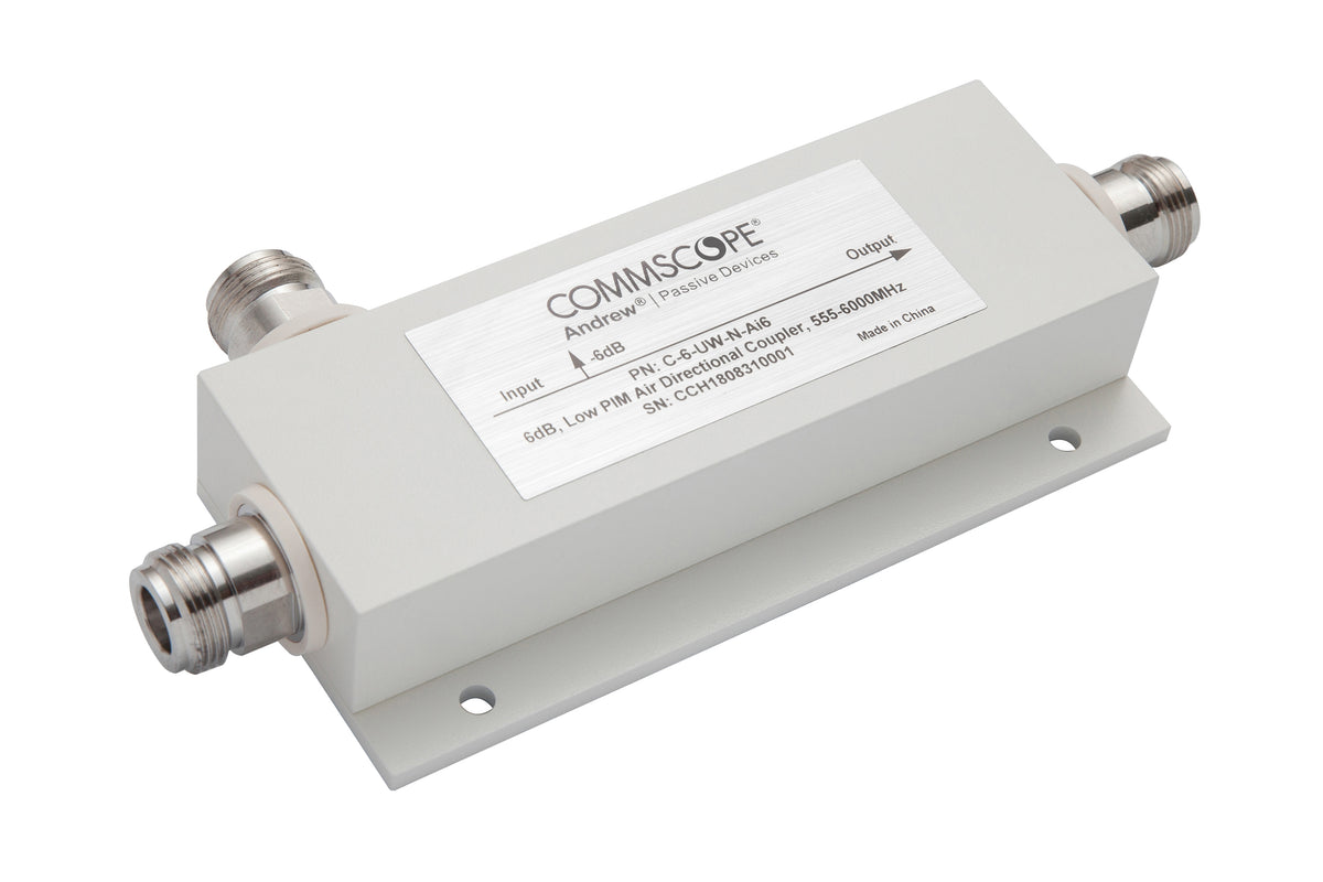 Commscope C-6-UW-N-AI6 | 6 Db, Air Directional Coupler