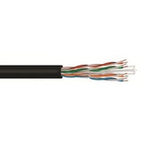Commscope CS34O BLK C6 4/24 U/UTP RL 1KFT | 24-4P UTP SOL BC CAT 6 PE/PE