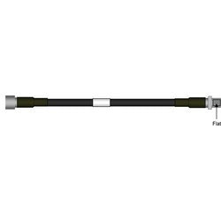 Commscope F1B-BNFNM | Fsj1-50A Sureflex(Tm) Jumper With Interface Types N Female Bulkhead And N Male, Variable Length