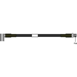 Commscope F4A-BDFDR-1M5 | Fsj4-50B Sureflex(Tm) Jumper With Interface Types 7-16 Din Female Bulkhead And 7-16 Din Male Right Angle, 1.5 M