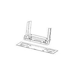 Commscope FDF-ISOTEMPLATE | FDF Isolation Pad, accommodates 1 UEF 23 in network frame, 2 end guards, 2 interbay mgmt. panels