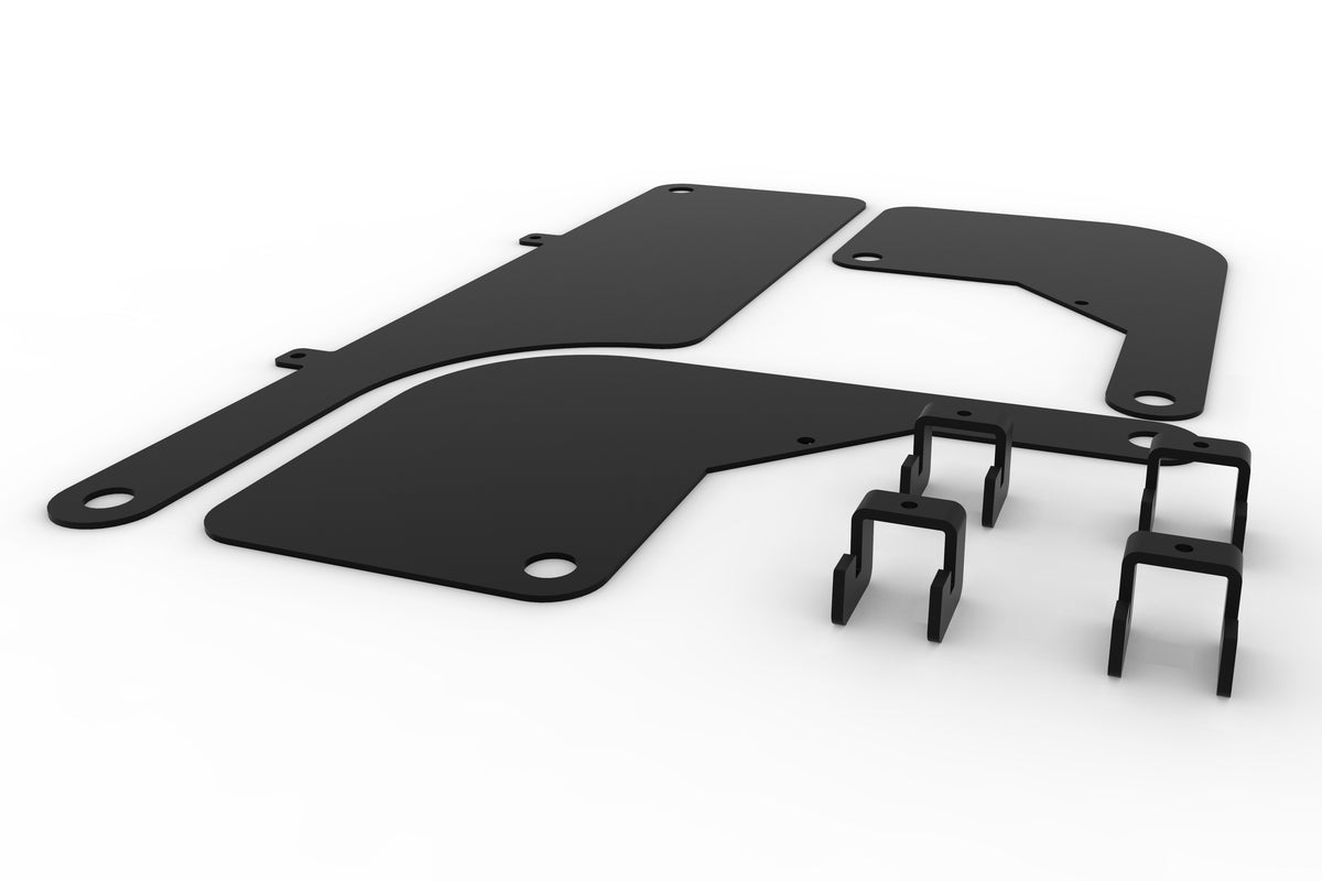Commscope FGS-CHRT-A | FiberGuide Metal Cover for Horizontal T, 4x4in, Black