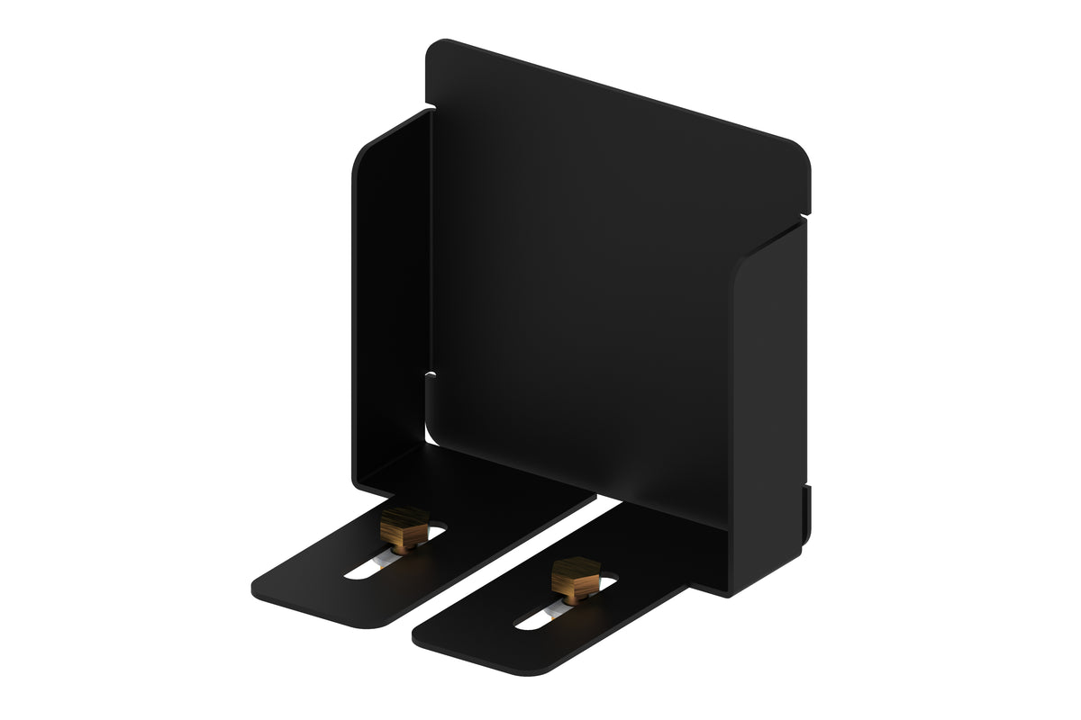 Commscope FGS-HMEC-D | FiberGuide Vertical End Cap Kit, 4x4in, Black