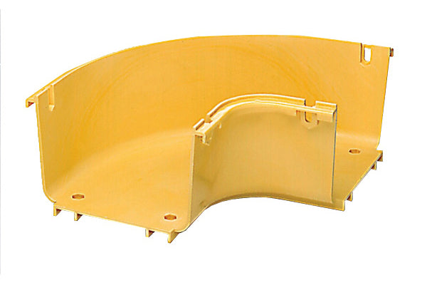 Commscope FGS-MH9E-B | Fiberguide 90° Horizontal Elbow, 4X6In, Yellow